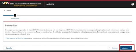 como hacer una cita en el mva|Mva maryland español: Sacar cita y datos de contacto。